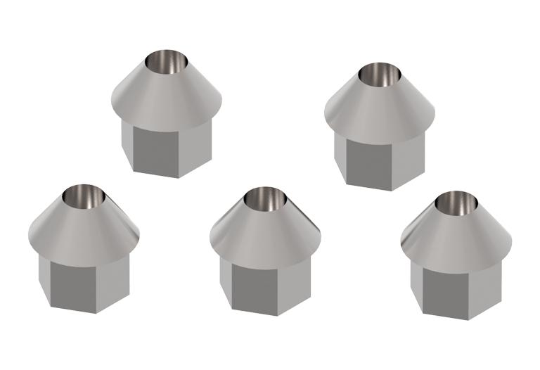 Comec Set of conical nuts for Ford rims