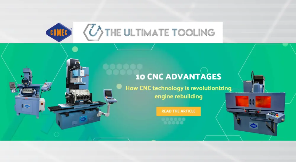 Comec CNC sur The Ultimate Tooling : L'innovation en Rectification Moteur